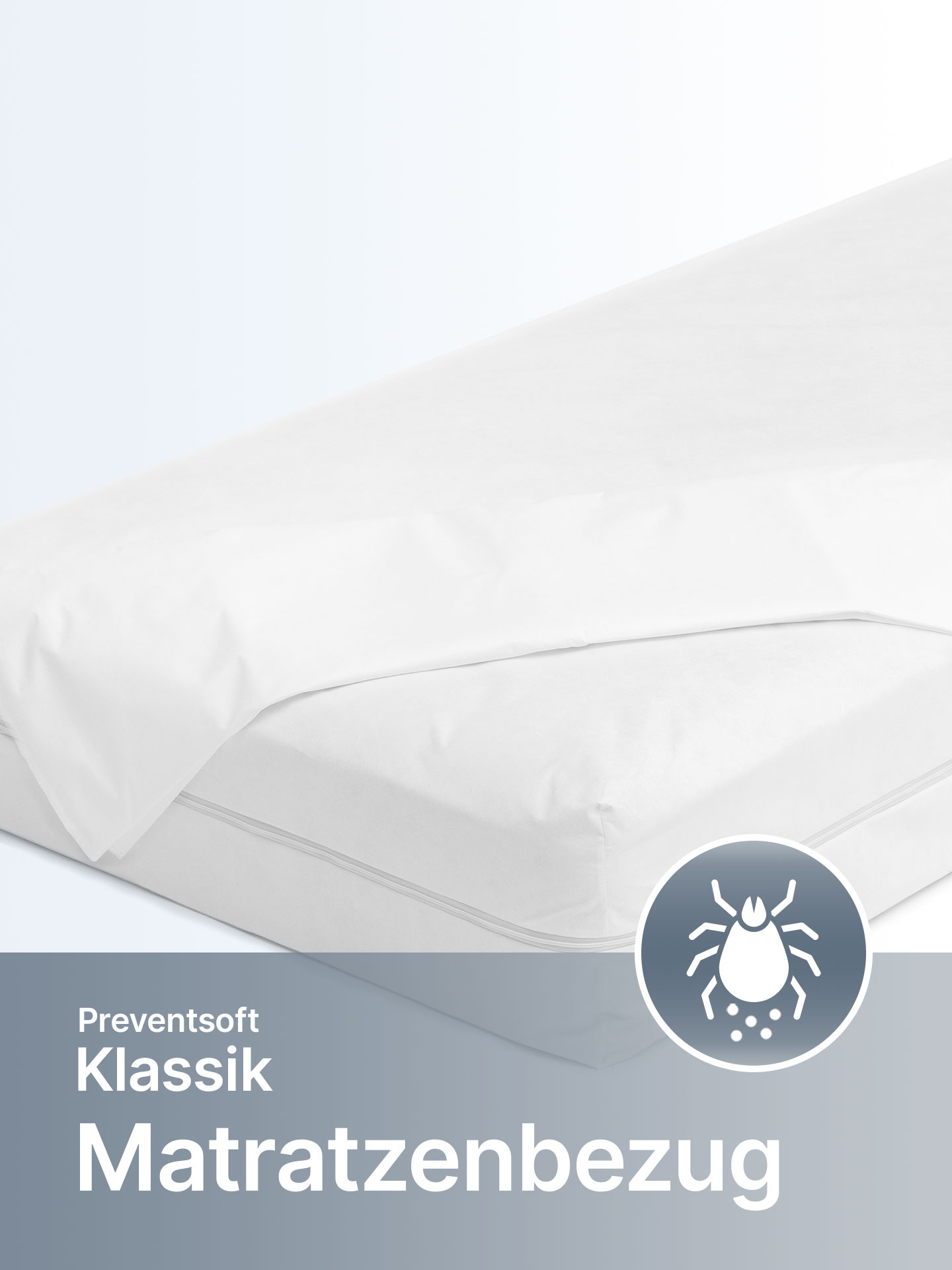 Allergiker Encasing Matratzenbezug "Preventsoft Klassik" - allergendicht, milbendicht