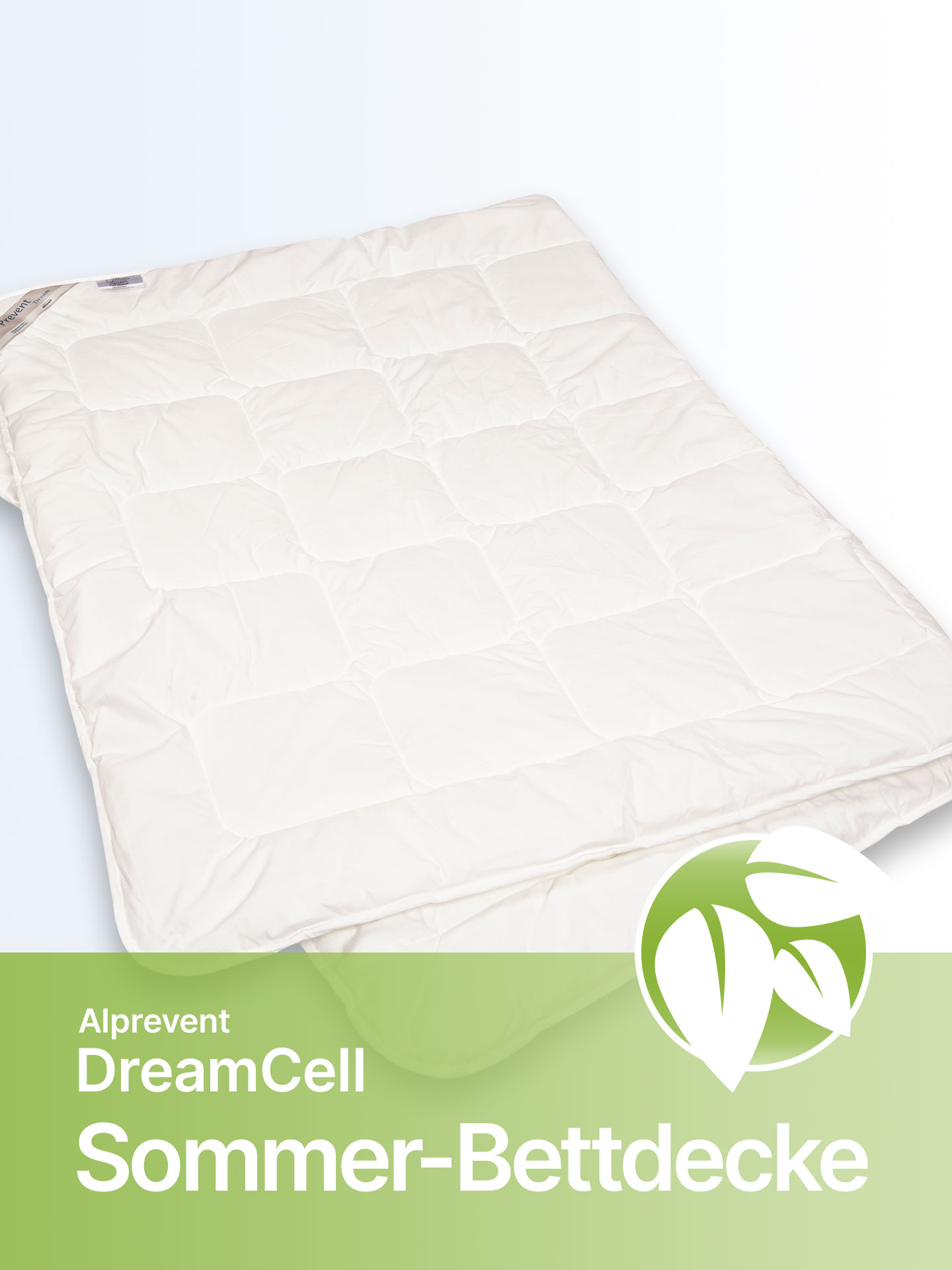 Allergiker "Prevent DreamCell" Sommer-Bettdecke - allergendicht, milbendicht
