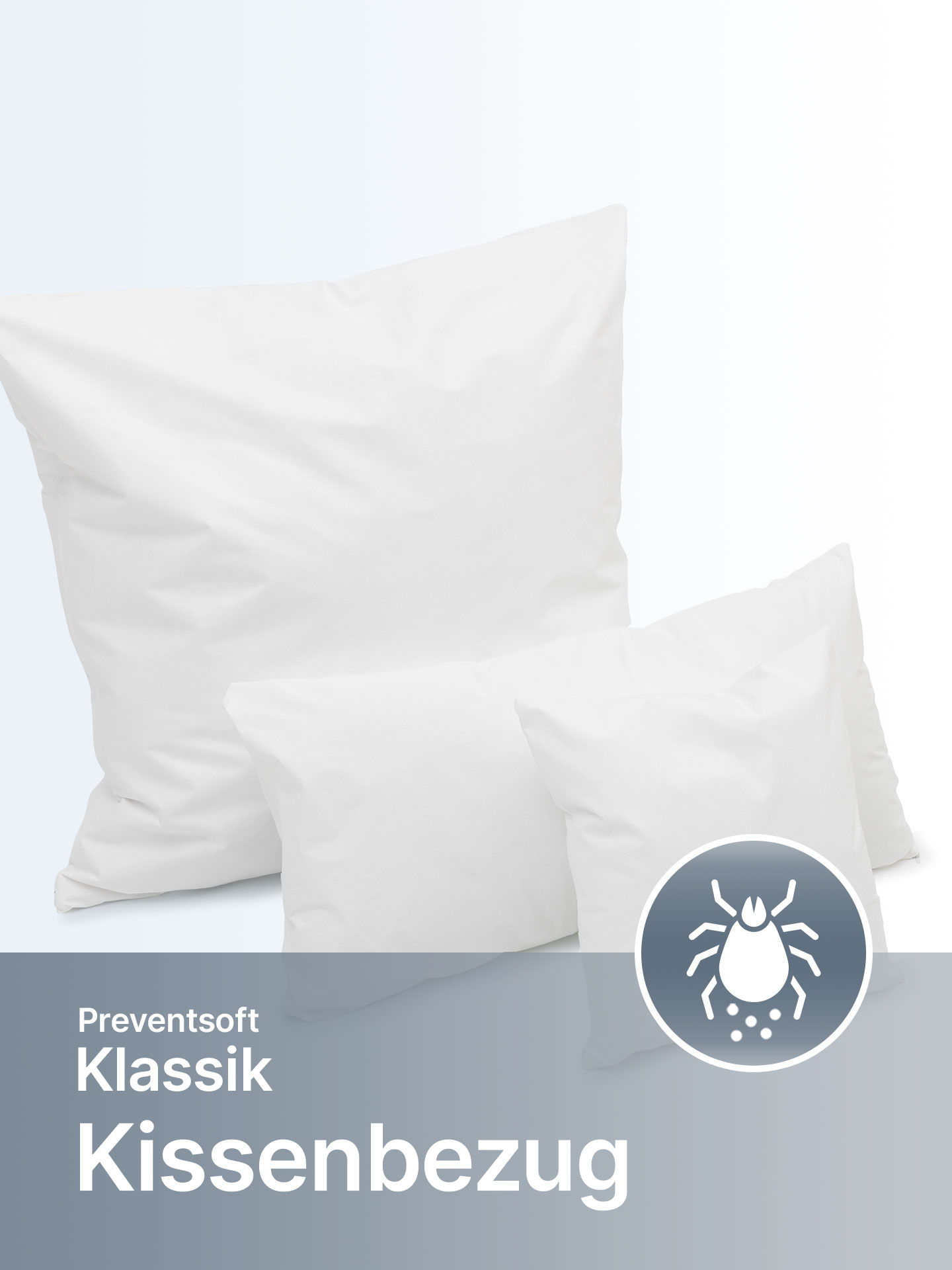 Allergiker Encasing Kissenbezug "Preventsoft Klassik" - allergendicht, milbendicht