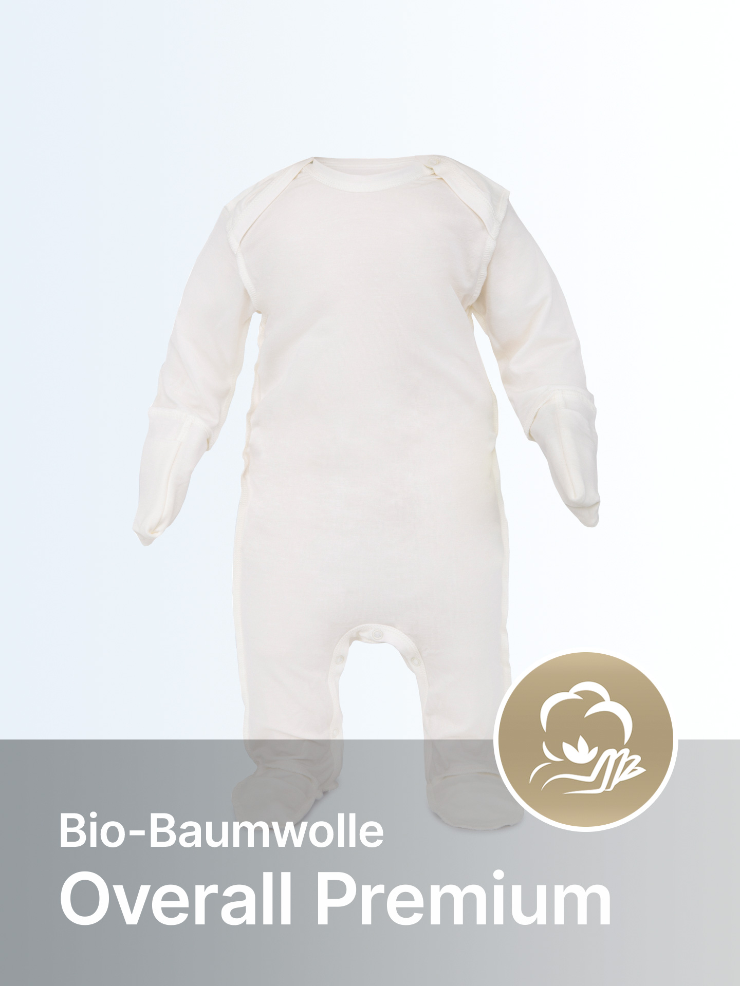 Preventino Overall Premium aus Bio-Baumwolle für Kinder