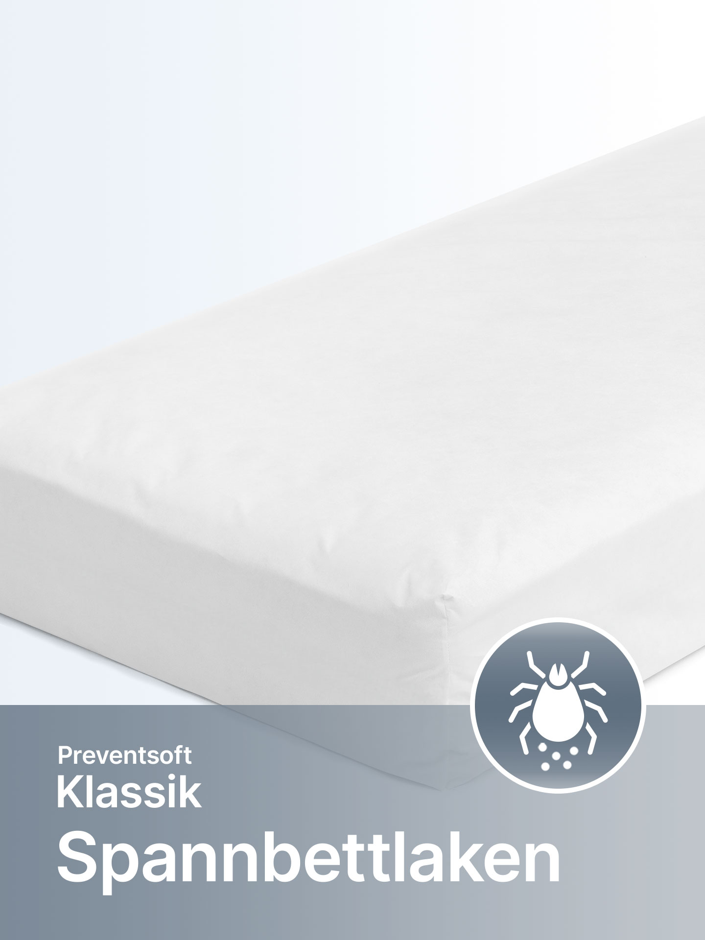 Allergiker Encasing Spannbettlaken "Preventsoft Klassik" - allergendicht, milbendicht