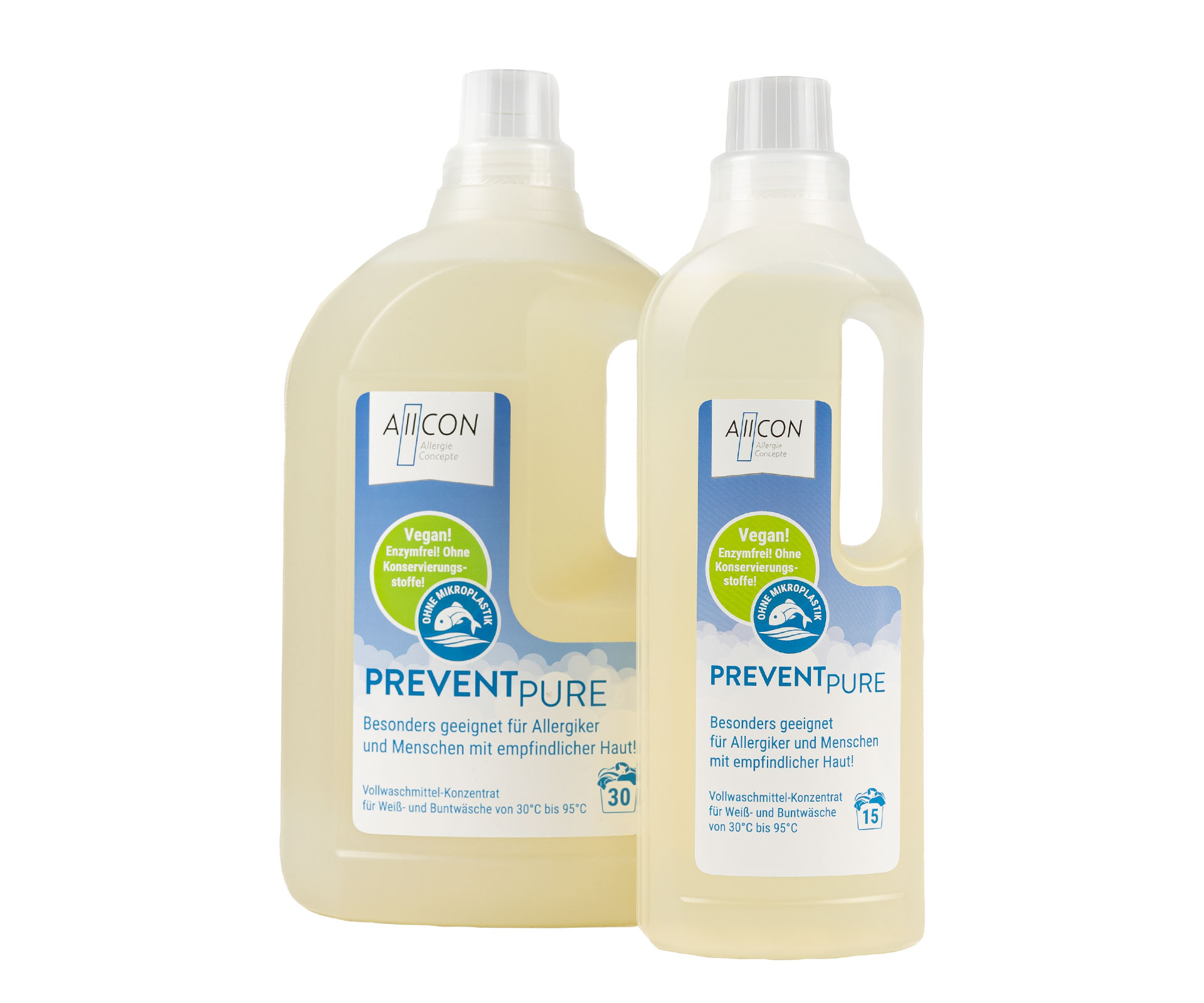 Hypoallergenes Waschmittel Prevent Pure - 2 Liter