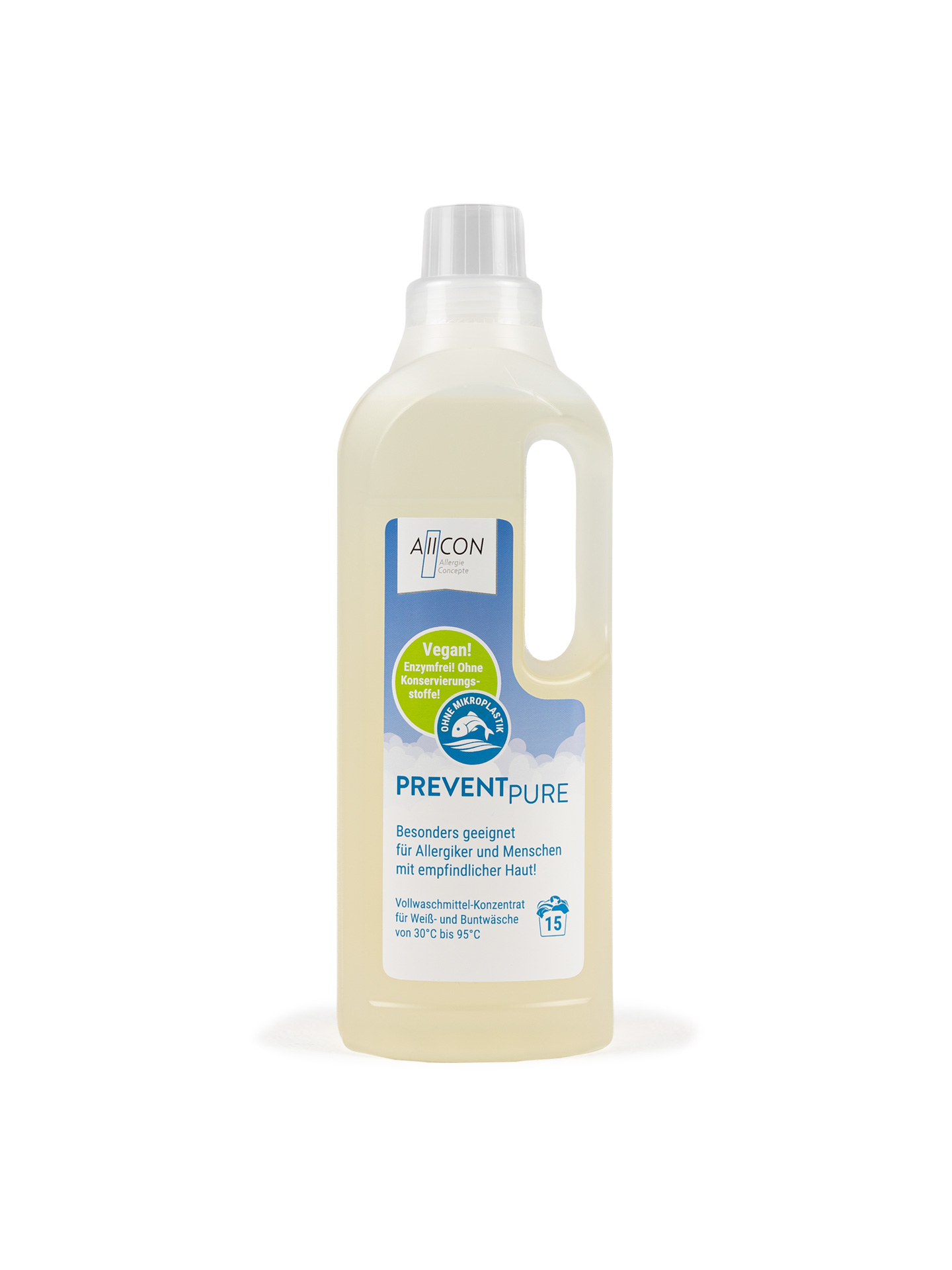 Hypoallergenes Waschmittel Prevent Pure - 2 Liter